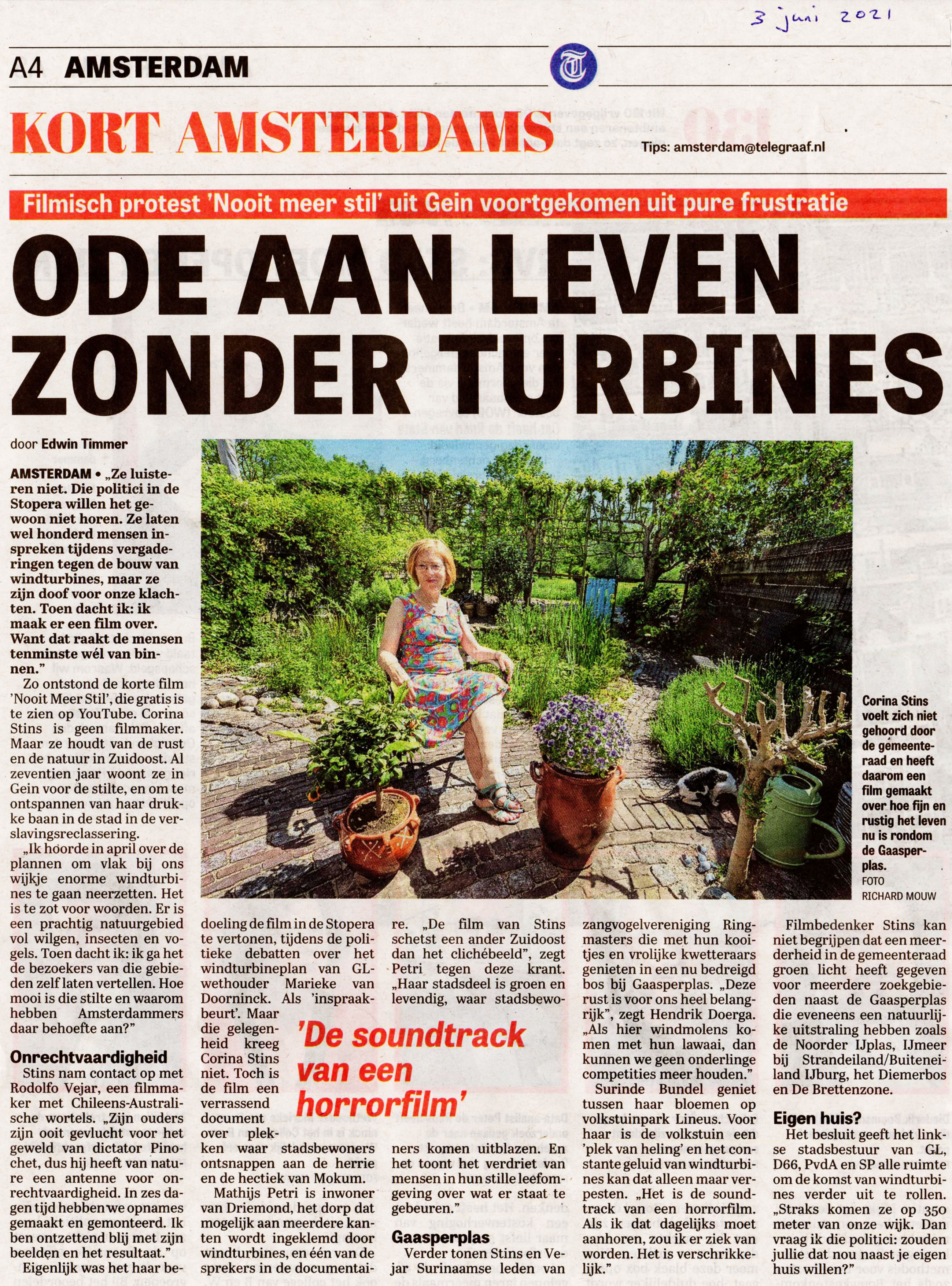 telegraaf 3-6-2021