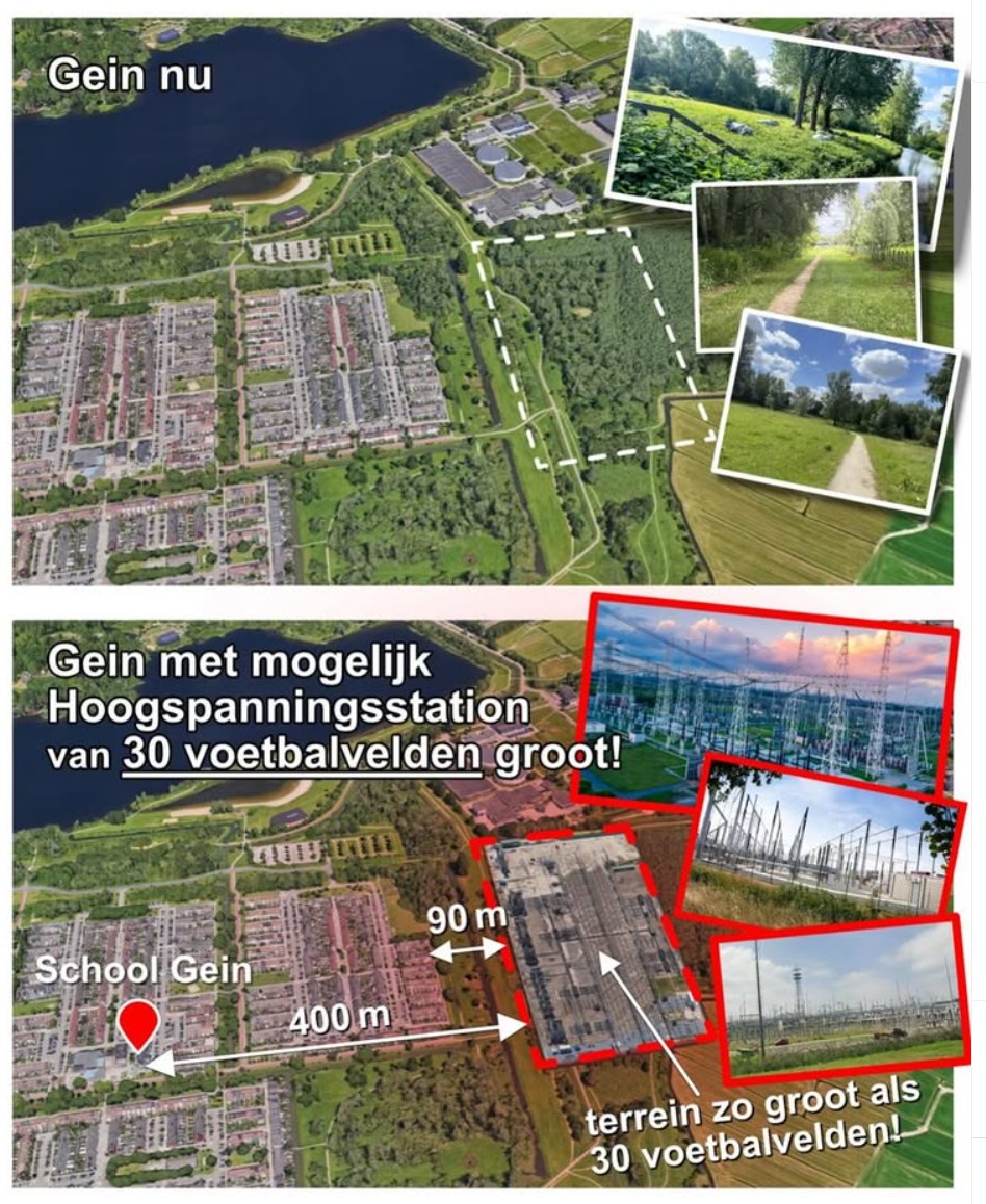 Hoogspanningstation