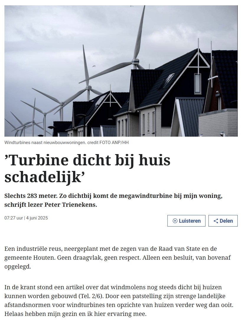 Telegraaf 4 juni 2025